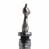 Cat Wine Stopper Handcrafted in Recycled Aluminum