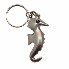 Sea Horse Key Chain Handcrafted in Recycled Aluminum