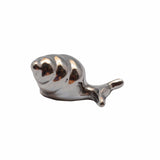 Snail Mini Figurine Handcrafted in Recycled Aluminum