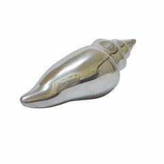 Conch Shell Mini Figurine Handcrafted in Recycled Aluminum - Solid