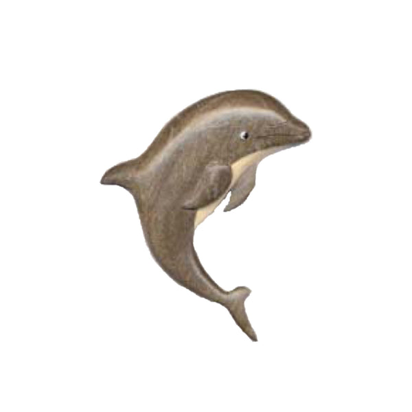 Dolphin Magnet Handcrafted in Wood