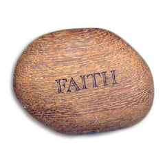 Faith - Inspirational Wood Stone