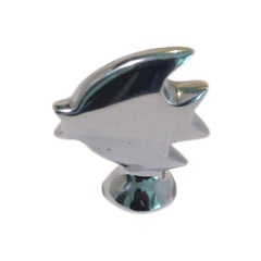 Small Fish Mini Figurine Handcrafted in Recycled Aluminum - Solid