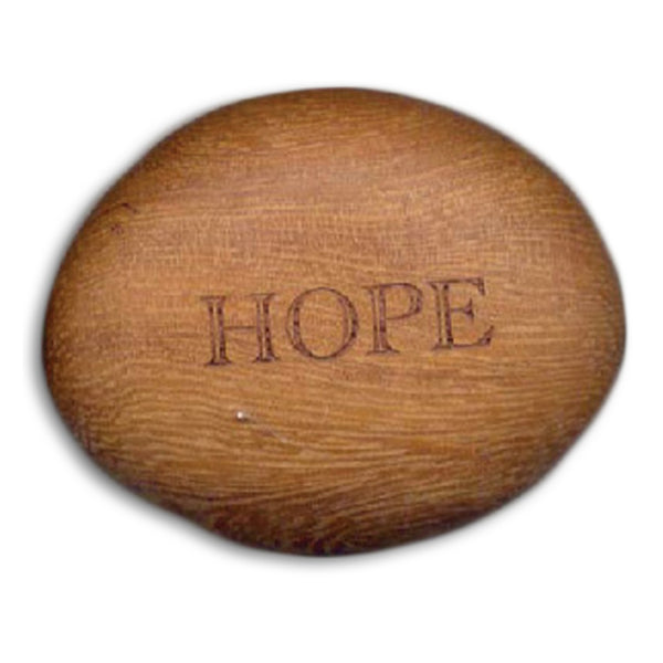 Hope - Inspirational Wood Stone