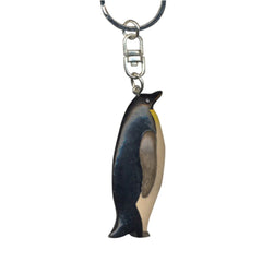 Penguin Key Chain Handcrafted in Wood