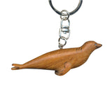 Brown Seal Key Chain Handcrafted in Wood