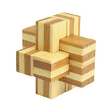 Bamboo Puzzles Small - Simple - Display Set