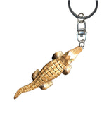 Alligator Key Chain Handcrafted in Wood